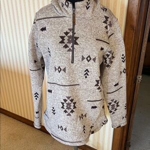 LIV Integrity Earth 1/4 zip hoodie